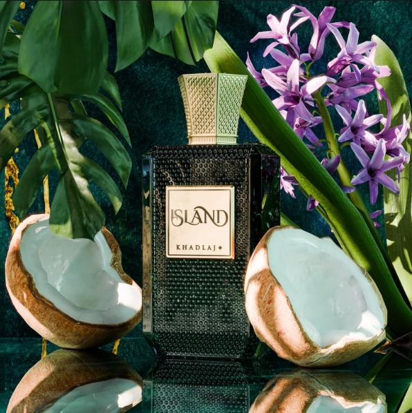 Khadlaj Perfume Island ExDP para Hombres y Mujeres 100 ml Fragancia Unisex de Calidad Superior