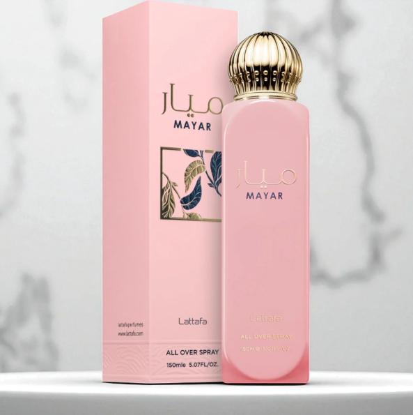 Lattafa Bruma Mayar para Mujeres 150 ml Fragancia Suave y Aromática para un Toque de Elegancia
