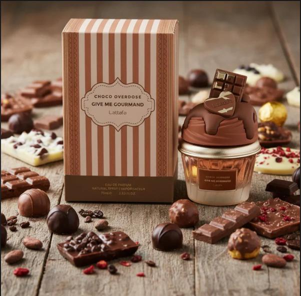 Lattafa Perfume Choco Overdose EDP para Hombres y Mujeres 75 ml Aroma Dulce y Atractivo