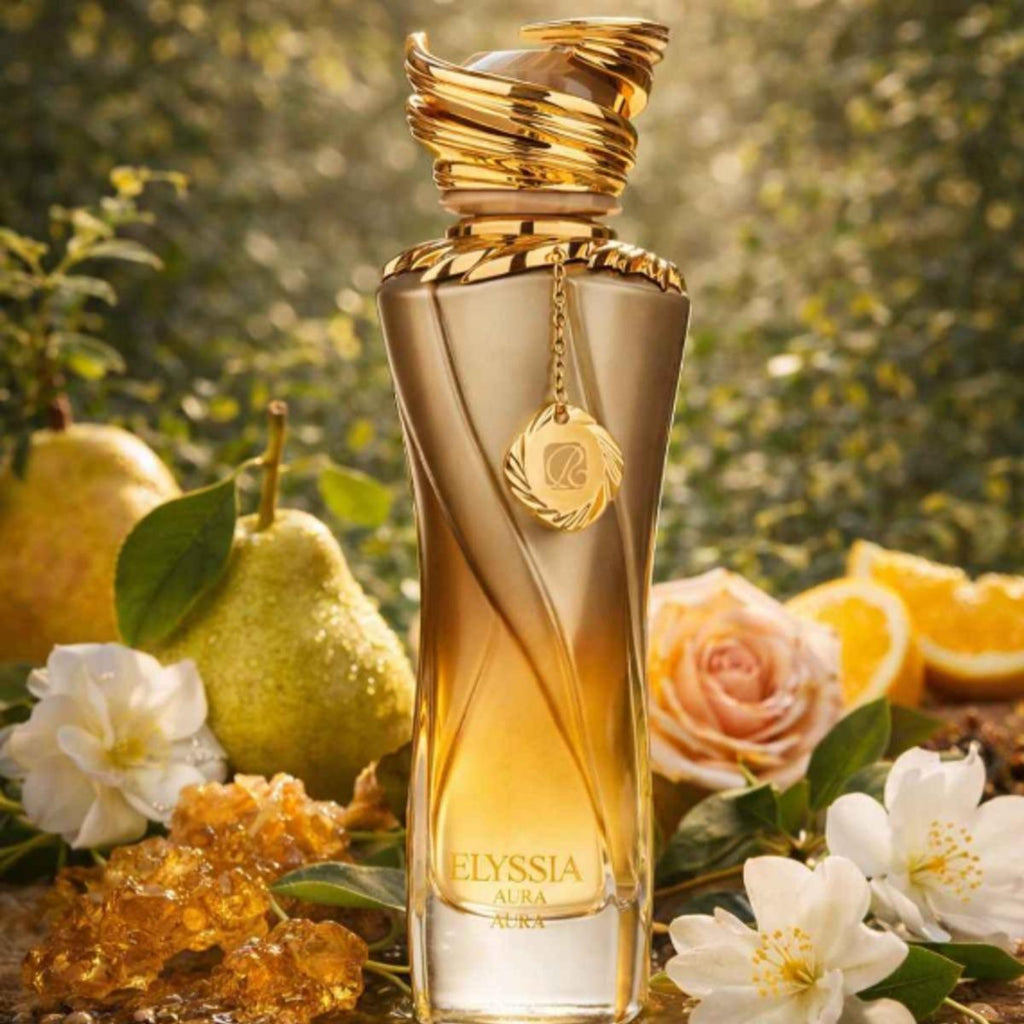 RiiFFS Perfume Elyora Aura ExDP para Hombres y Mujeres 100 ml Fragancia Unisex con Diseño Elegante y Atractivo