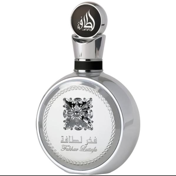 Lattafa Perfume Fakhar Platin EDP para Hombres 100 ml Fragancia Masculina de Alta Calidad