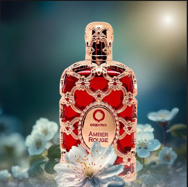 Orientica Perfume Amber Rouge EDP para Hombres y Mujeres 80 ml Fragancia Unisex de Alta Calidad