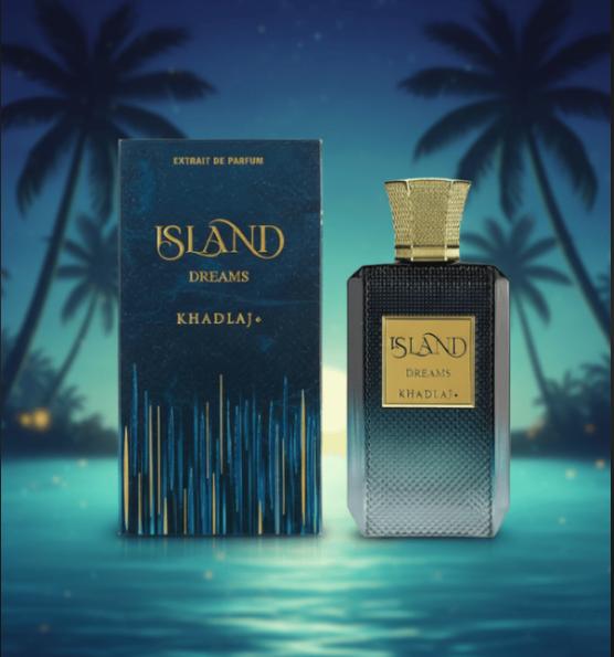 Khadlaj Perfume Island Dreams ExDP para Hombres y Mujeres 100 ml Fragancia Unisex de Alta Calidad