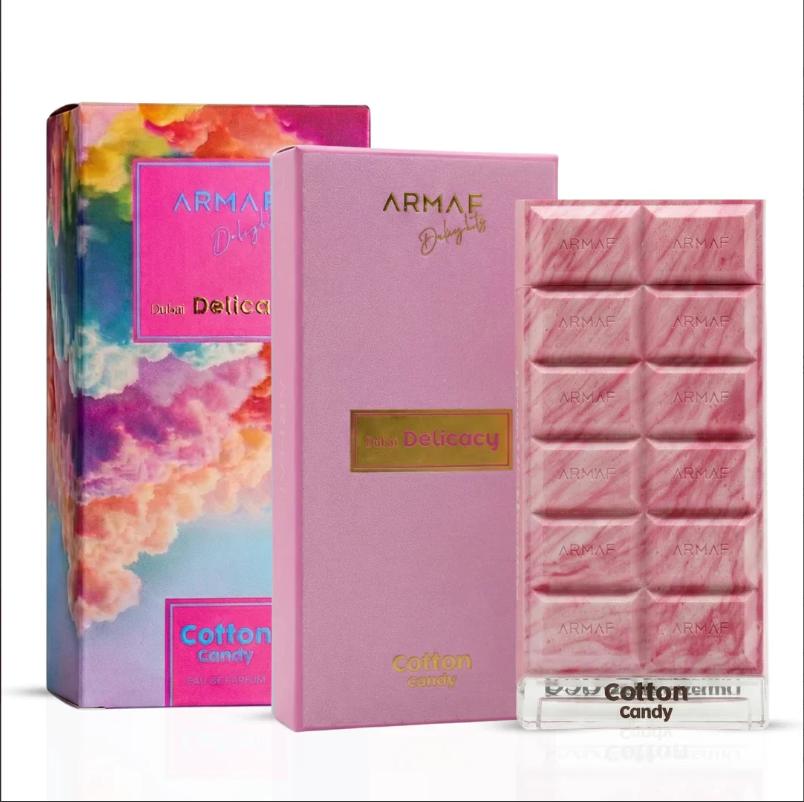 Armaf Perfume Dubai Delicacy Cotton Candy EDP para Hombres y Mujeres de 70 ml Aroma Suave y Duradero
