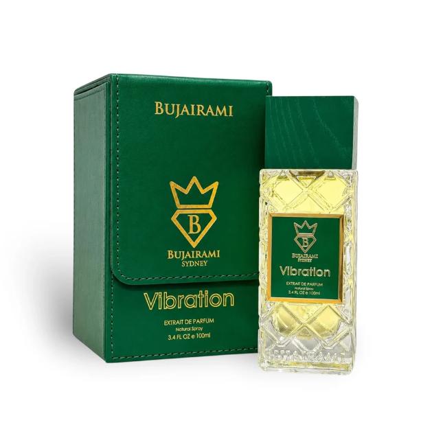 Bujairami Perfume Vibration ExDP para Hombres y Mujeres 100 ml Fragancia Unisex de Calidad Superior