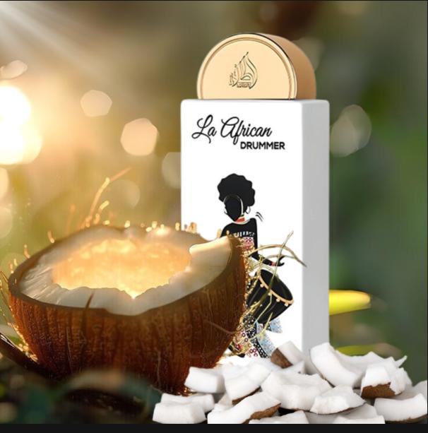 Lattafa Perfume La African Drummer EDP para Hombres y Mujeres 100 ml Fragancia Unisex de Alta Calidad