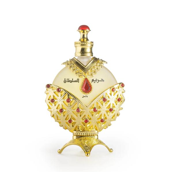 Khadlaj Perfume en Aceite Concentrado Hareem Al Sultan Gold para Hombres y Mujeres 35 ml Fragancia Exclusiva