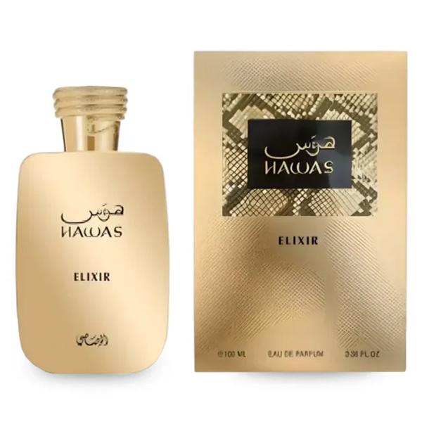 Rasasi Perfume Hawas Elixir EDP para Hombres 100 ml Fragancia Masculina de Alta Calidad