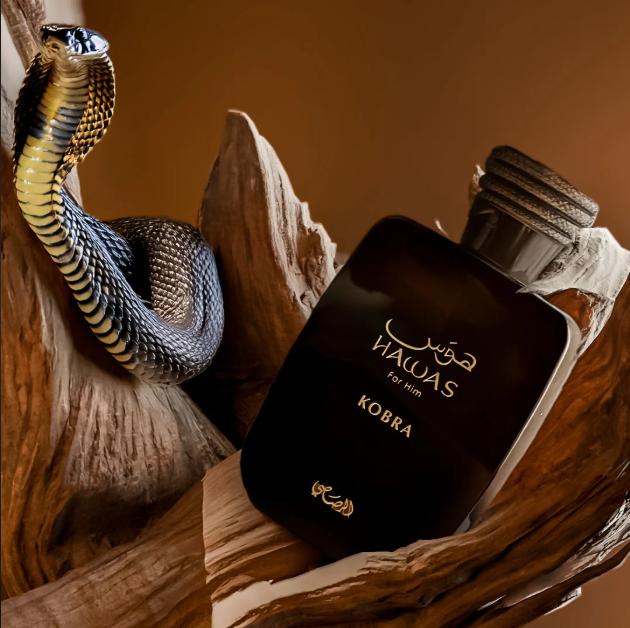 Rasasi Perfume Hawas Kobra EDP para Hombres 100 ml Fragancia Masculina de Alta Calidad