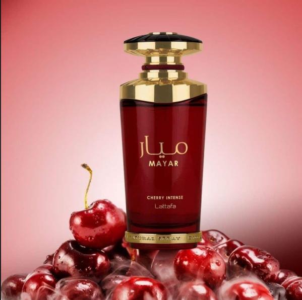 Lattafa Perfume Mayar Cherry Intense EDP para Mujeres 100 ml Fragancia Intensa y Atractiva