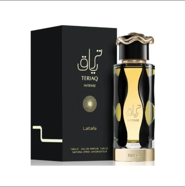 Lattafa Perfume Teriaq Intense EDP para Hombres y Mujeres 100 ml Fragancia Unisex de Alta Calidad