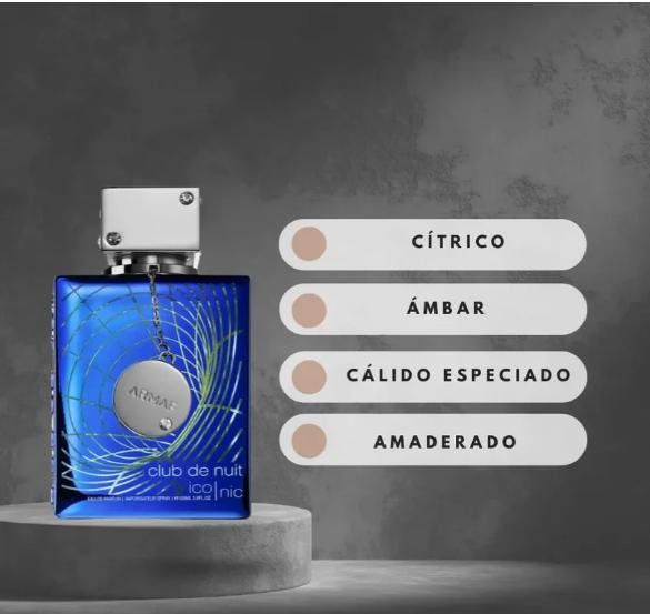 Perfume Club de Nuit Iconic EDP para hombres de 105 ml de Armaf