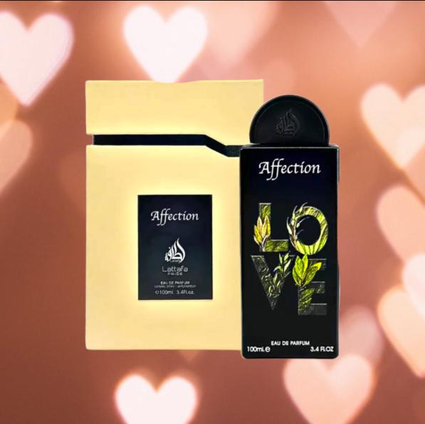 Lattafa Perfume Affection Love EDP para Mujeres 100 ml Fragancia Romántica y Atractiva