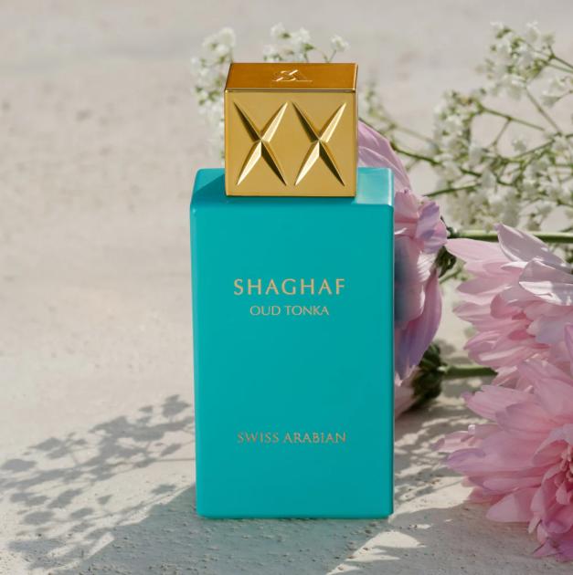 Swiss Arabian Perfume Shaghaf Oud Tonka EDP para Hombres y Mujeres 75 ml Fragancia Unisex de Alta Calidad