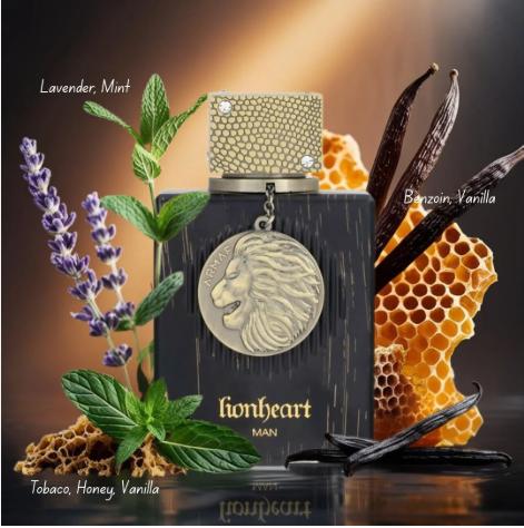 Perfume Club de Nuit Lionheart Man EDP para hombres de 100 ml de Armaf