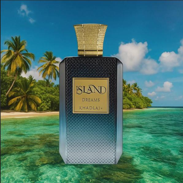 Khadlaj Perfume Island Dreams ExDP para Hombres y Mujeres 100 ml Fragancia Unisex de Alta Calidad