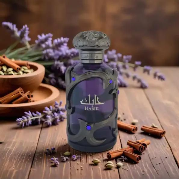 Lattafa Perfume Habik EDP para Hombres 100 ml Fragancia Masculina de Alta Calidad