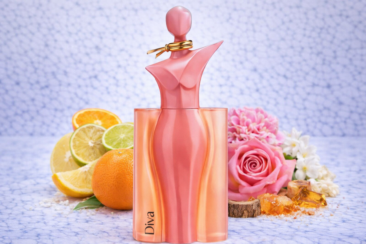 Perfume Diva Fragrance World 100ml – Floral, Dulce y Elegante | Mujer