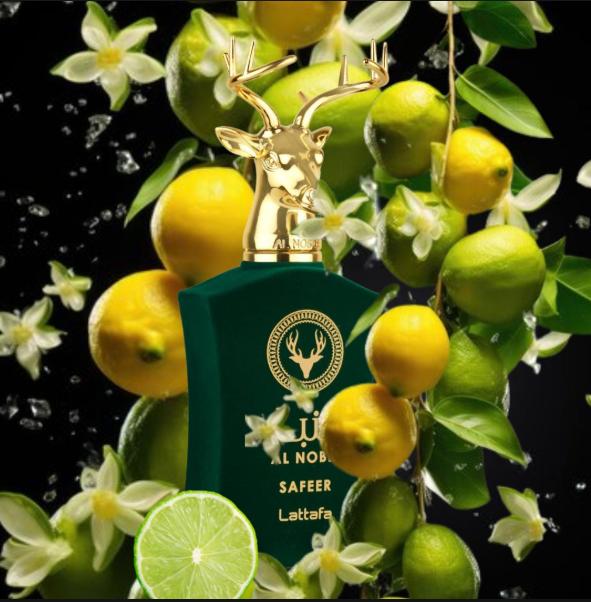 Lattafa Perfume Al Noble Safeer EDP para Hombres y Mujeres 100 ml Fragancia Unisex de Alta Calidad