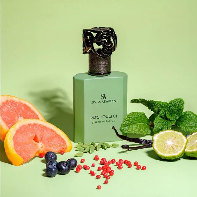 Swiss Arabian Perfume Patchouli 01 ExDP para Hombres y Mujeres 50 ml Fragancia Unisex de Calidad Superior