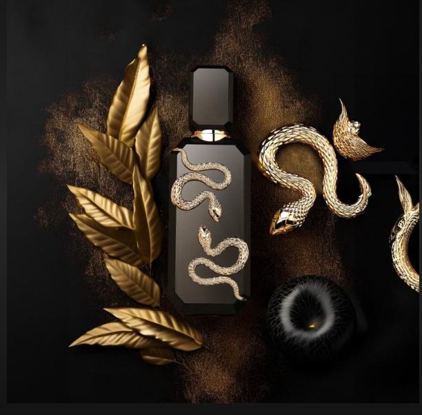 French Avenue Perfume Veneno ExDP para Hombres y Mujeres 100 ml Fragancia Unisex con Diseño de Serpiente Dorada
