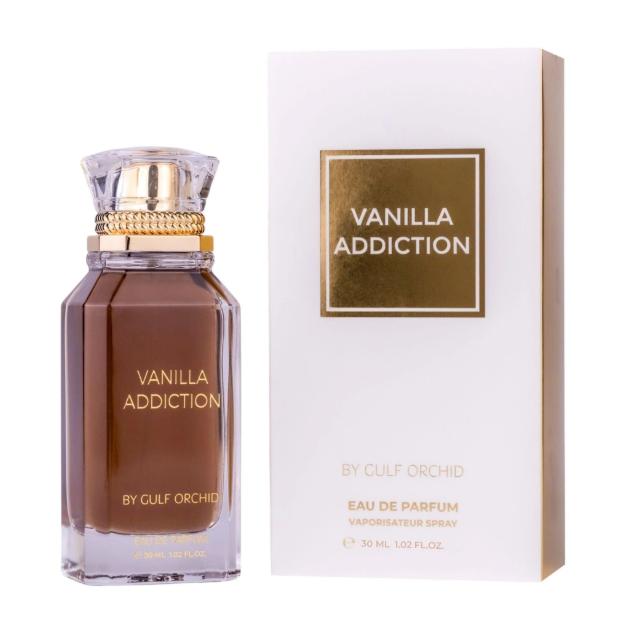 Gulf Orchid Perfume Vanilla Addiction EDP para Hombres y Mujeres 30 ml Fragancia Unisex de Calidad Superior