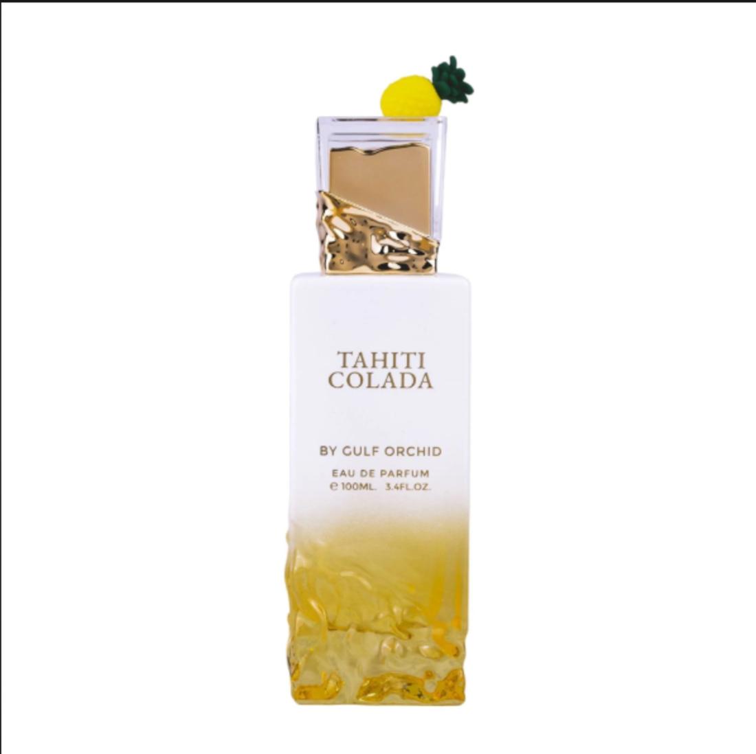 Gulf Orchid Perfume Tahiti Colada EDP 100 ml para Hombres y Mujeres Fragancia Unisex de Calidad Superior