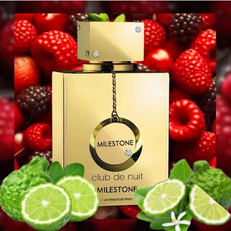 Armaf Perfume Club de Nuit Milestone EDP para Hombres y Mujeres 105 ml Eau de Parfum Vaporizador Spray