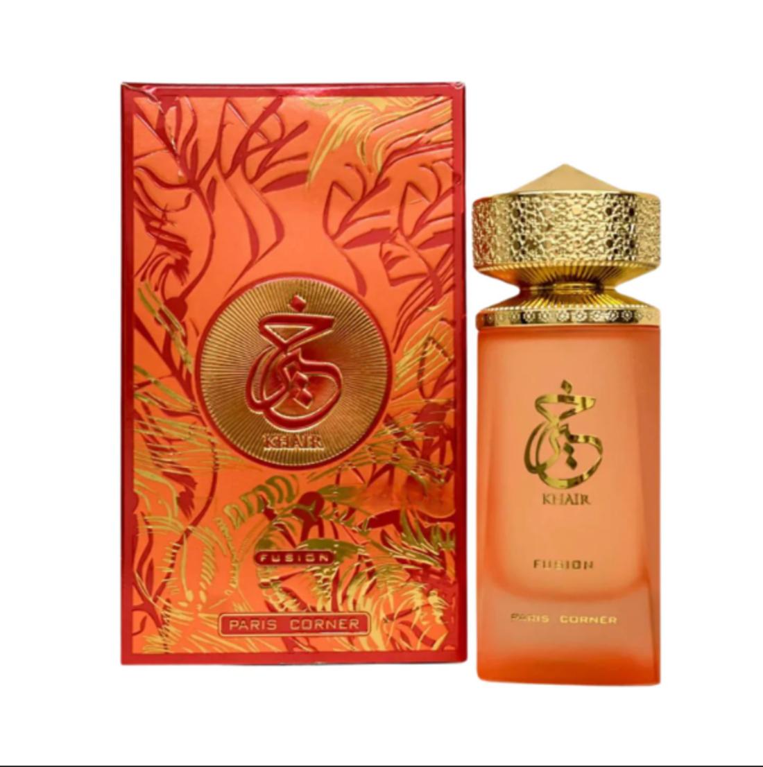Paris Corner Perfume Khair Fusion EDP para Hombres y Mujeres 100 ml Fragancia Unisex de Alta Calidad