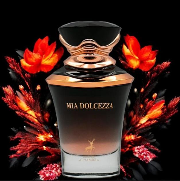 Maison Alhambra Perfume Mia Dolcezza EDP para Mujeres 100 ml Fragancia Dulce y Aromática