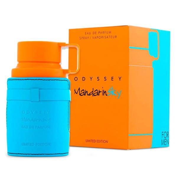 Armaf Set de Regalo Perfume Odyssey Mandarin Sky EDP para Hombres con Gel de Ducha y Spray Perfumado