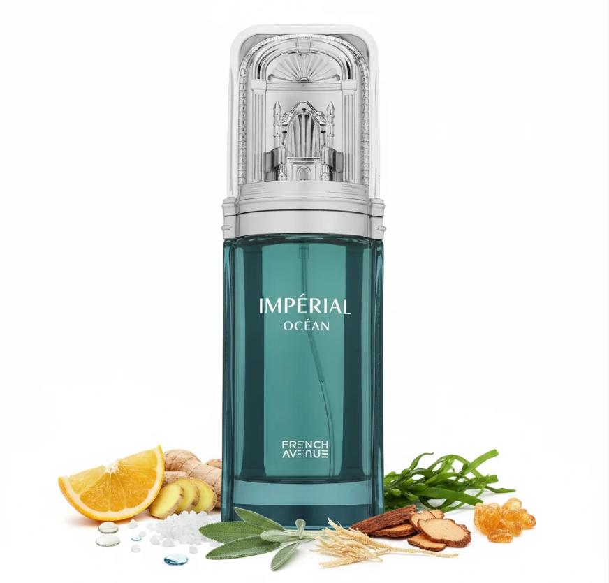 French Avenue Perfume Impérial Océan ExDP para Hombres y Mujeres 100 ml Fragancia Fresca y Aromática