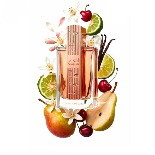 Lattafa Perfume Angham Second Song EDP para Mujeres 100 ml Fragancia Elegante y Duradera