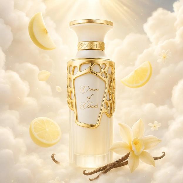 Fragrance World Perfume Créme of Clouds EDP para Hombres y Mujeres 100 ml Fragancia Unisex Eau de Parfum