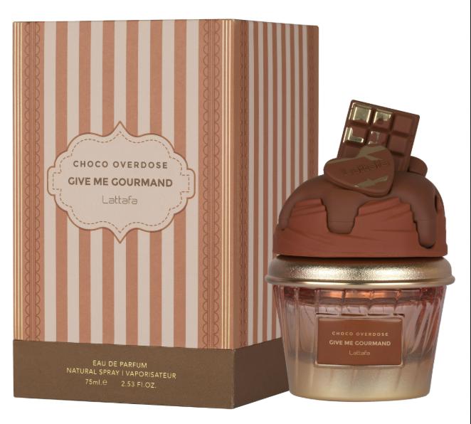 Lattafa Perfume Choco Overdose EDP para Hombres y Mujeres 75 ml Aroma Dulce y Atractivo