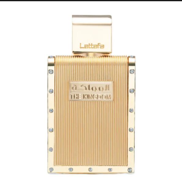 Lattafa Perfume The Kingdom EDP para Hombres 100 ml Fragancia Masculina de Alta Calidad