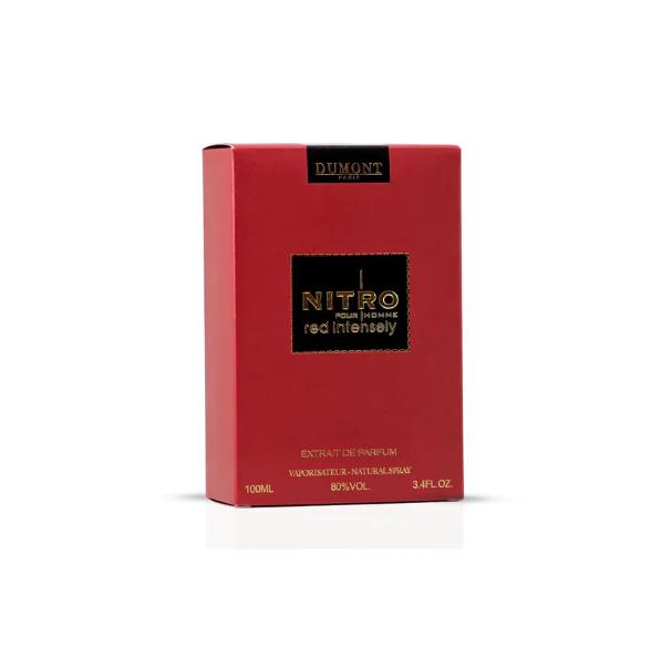 Dumont Perfume Nitro Red Intensely ExDP para Hombres 100 ml Fragancia Intensa para Hombres
