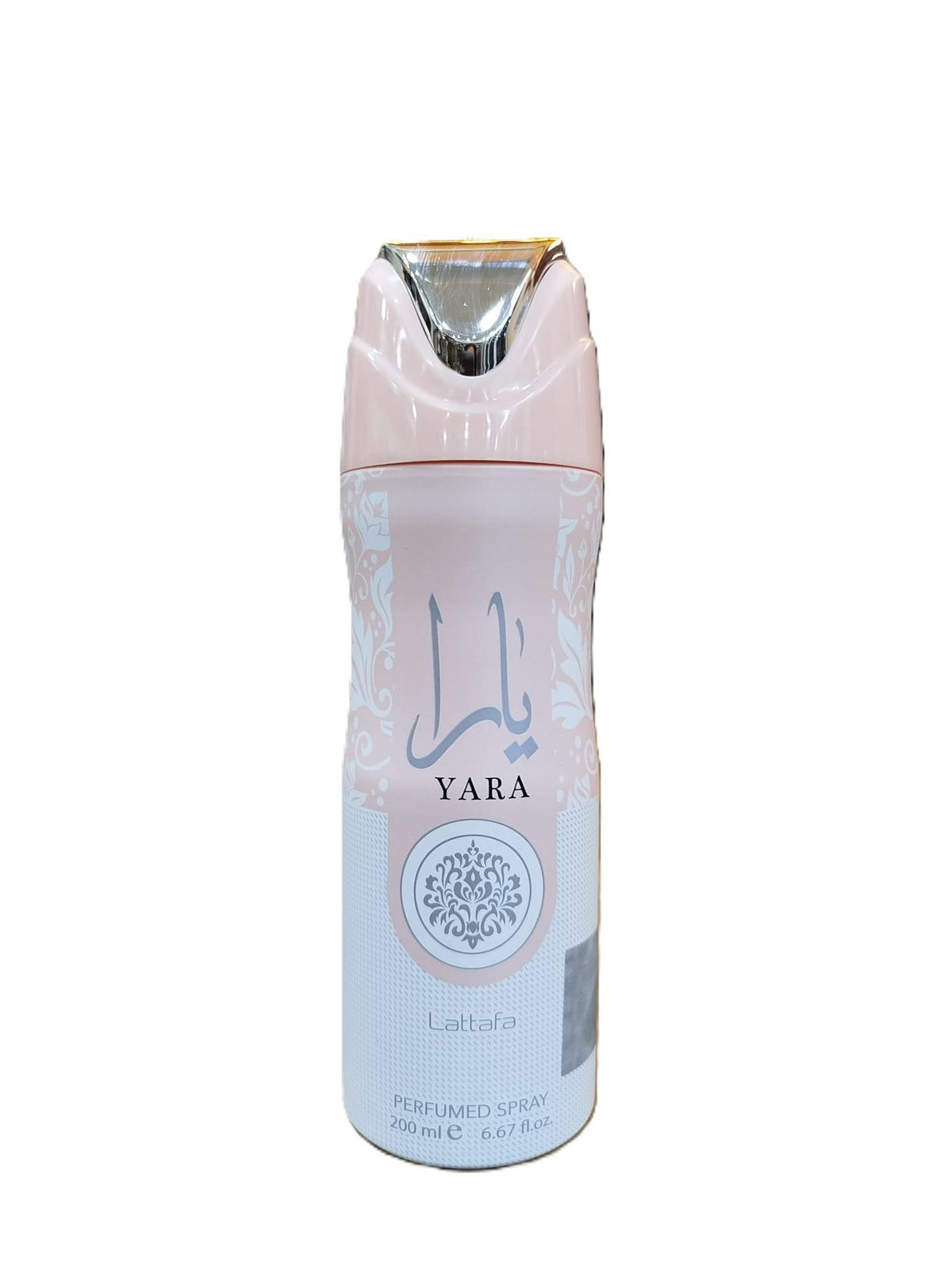 Lattafa Desodorante Yara Rosa de 200 ml para Mujeres Perfumado Spray Fresco y Duradero