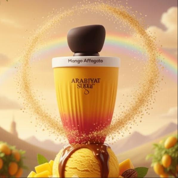 Arabiyat Perfume Mango Affogato EDP para Hombres y Mujeres 100 ml Fragancia Unisex de Arabiyat Sugar