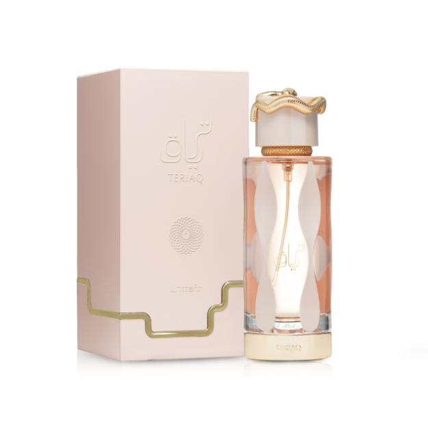 Lattafa Perfume Teriaq EDP para Mujeres 100 ml Fragancia de Alta Calidad con Diseño Elegante y Aroma Duradero