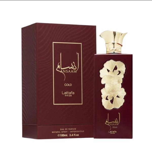 Lattafa Perfume Ansaam Gold EDP para Mujeres 100 ml Fragancia Elegante y Exclusiva