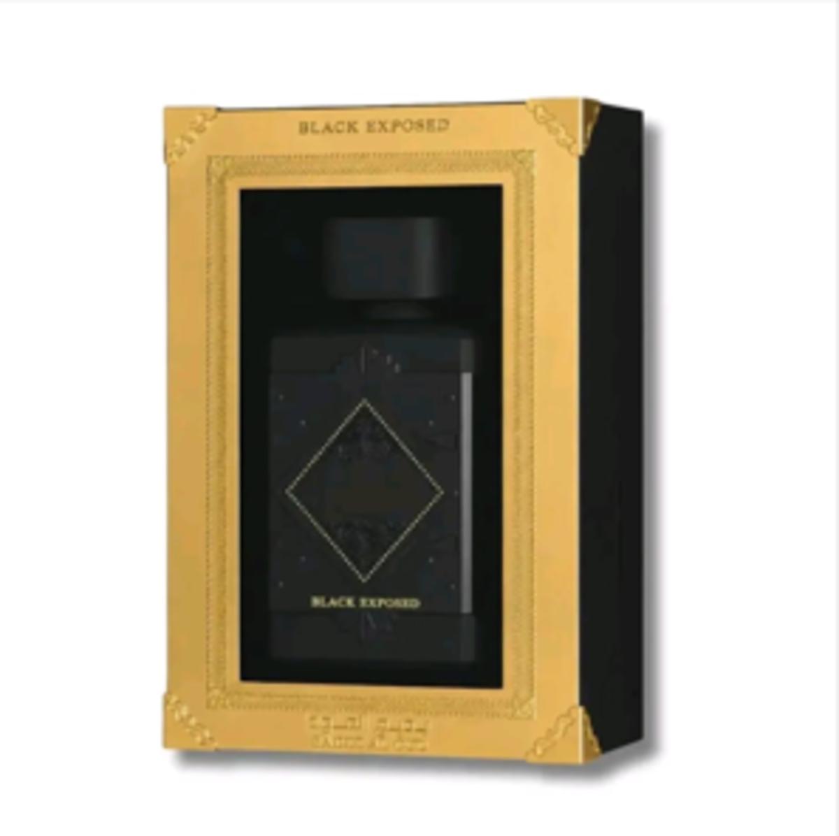 Perfume Black Exposed EDP 100 ml para Hombres y Mujeres Fragancia Unisex de Alta Calidad