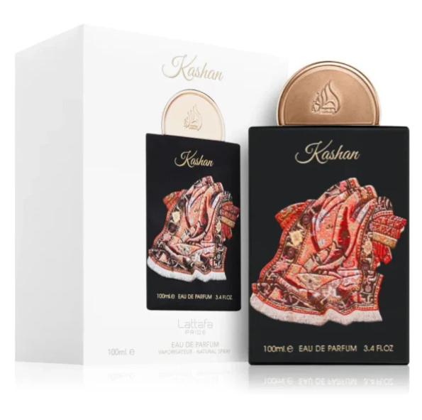 Lattafa Perfume Kashan EDP para Hombres y Mujeres 100 ml Fragancia Unisex de Alta Calidad