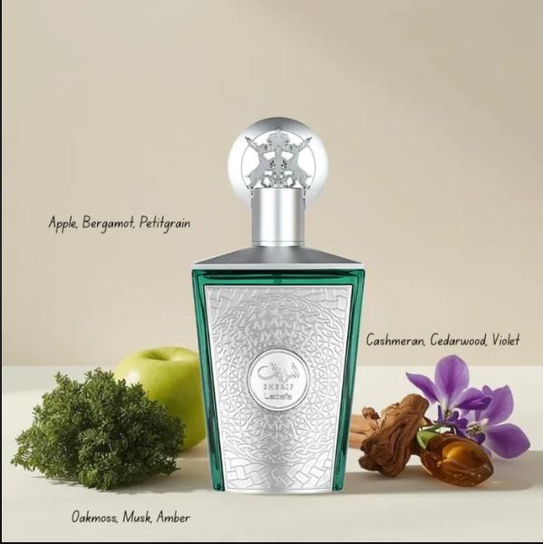 Lattafa Perfume Sherif EDP para Hombres 100 ml Fragancia Masculina de Alta Calidad